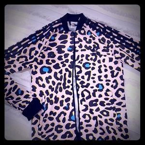 Girls Adidas Track Jacket size L